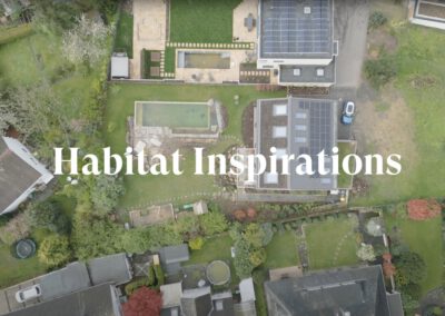 Habitat Inspirations – Architektenvilla mit Weisstanne Massivholzdielen